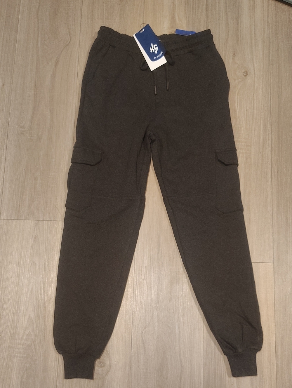 Marshalls Kids Cargo Joggers - Charcoal